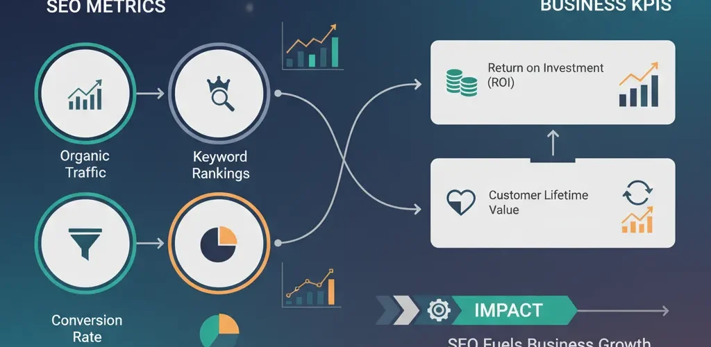 تحلیل داده‌های سئو و شاخص‌های کلیدی عملکرد (KPIs) برای رشد تجاری