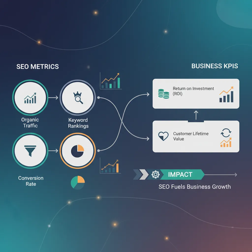 تحلیل داده‌های سئو و شاخص‌های کلیدی عملکرد (KPIs) برای رشد تجاری