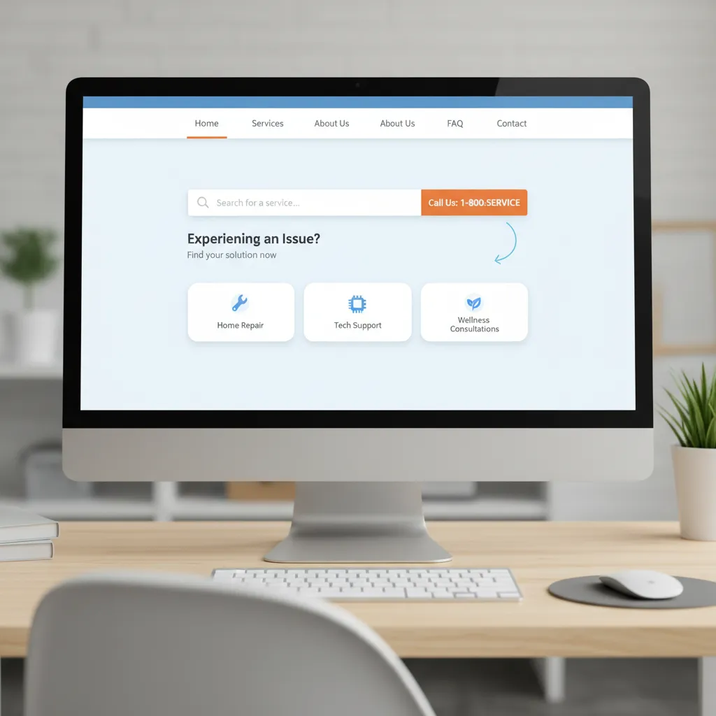 رابط کاربری در سایت‌های خدماتی: جذب کاربر در ۳ ثانیه به تماس