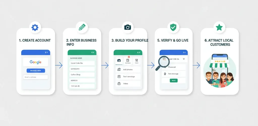راهنمای جامع ثبت کسب و کار در گوگل: از ایجاد تا بهینه‌سازی پروفایل کسب و کار