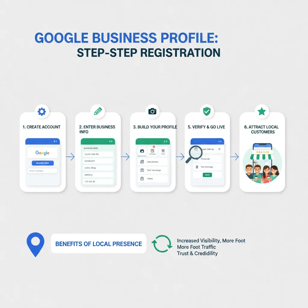 راهنمای جامع ثبت کسب و کار در گوگل: از ایجاد تا بهینه‌سازی پروفایل کسب و کار