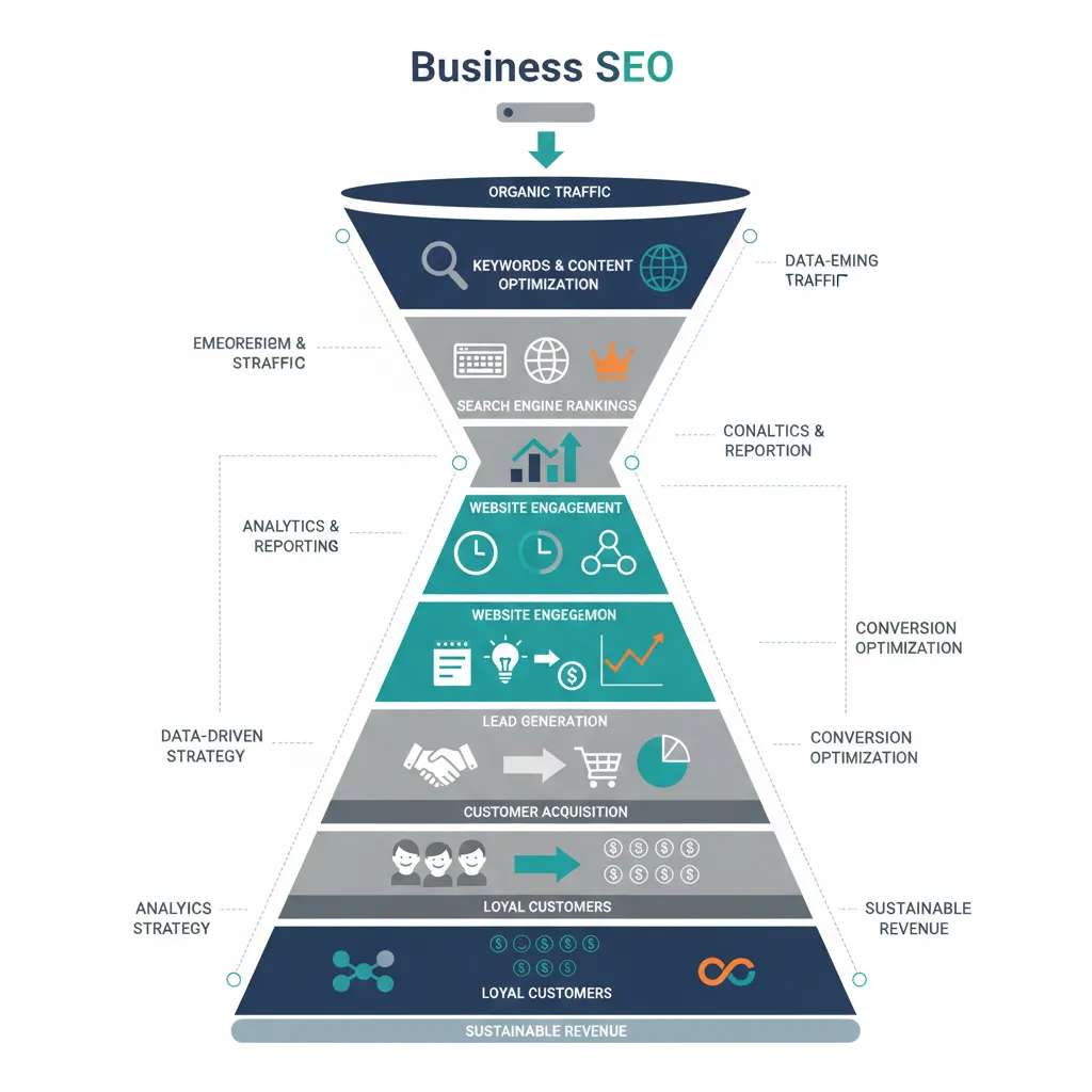 سئو تجاری: تبدیل ترافیک ارگانیک به مشتری و افزایش درآمد پایدار