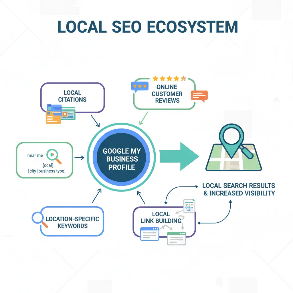 سئو محلی چیست؟ راز جذب مشتریان هم‌محله‌ای در گوگل