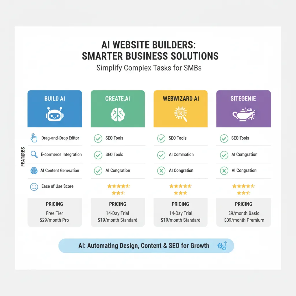 بهترین پلتفرم‌های طراحی سایت با هوش مصنوعی برای کسب‌وکارها