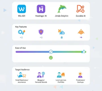 نکات کلیدی برای انتخاب ابزار طراحی سایت با هوش مصنوعی مناسب کسب‌وکار شما
