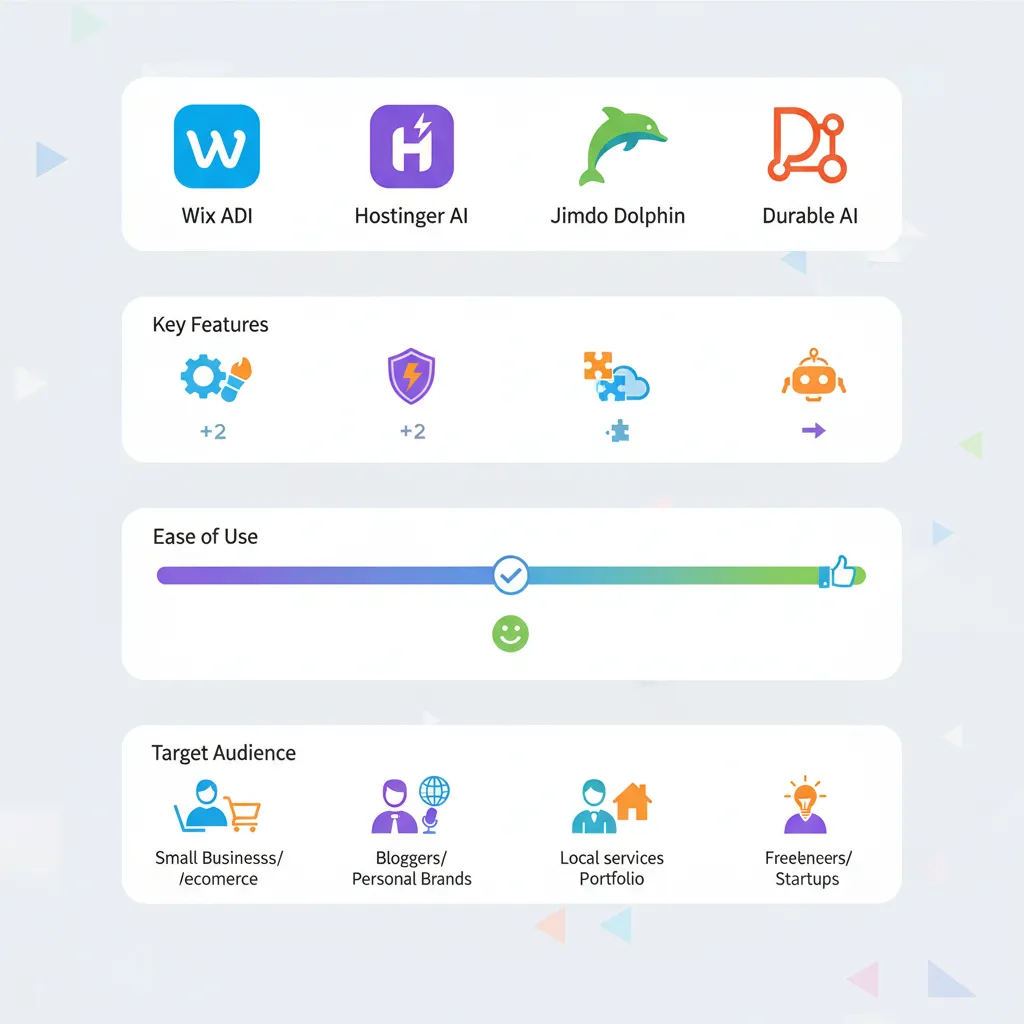 نکات کلیدی برای انتخاب ابزار طراحی سایت با هوش مصنوعی مناسب کسب‌وکار شما